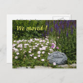 Carte Postale Faire-part Nous avons déménagé ! (Devant / Derrière)