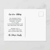 Carte Postale Faire-part Nous avons déménagé à notre endroit heureux vacanc (Dos)