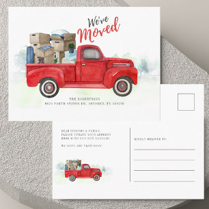 Carte Postale Faire-part Nous avons déménagé Annonce de changement d'adress