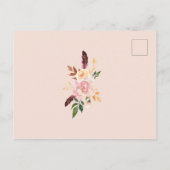 Carte Postale Faire-part Nous avons déménagé Annonce de déménagement de boî (Dos)