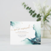 Carte Postale Faire-part Nous avons déménagé Annonce de nouvelle adresse (Debout devant)