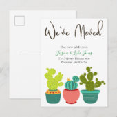 Carte Postale Faire-part Nous avons déménagé Annonce de nouvelle adresse Ma (Devant / Derrière)