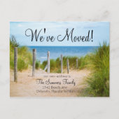 Carte Postale Faire-part Nous avons déménagé Annonce de nouvelle adresse Pl (Devant)