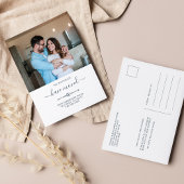 Carte Postale Faire-part Nous avons déménagé Changement d'adresse Photo Dép