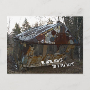 Carte Postale Faire-part Nous avons déménagé dans une nouvelle maison   Ark