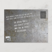 Carte Postale Faire-part Nous avons déménagé dans une nouvelle maison | Ark (Dos)