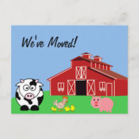 Nous avons déménagé la grange de la ferme animale