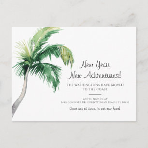 Carte Postale Faire-part Nous avons déménagé Nouvelle adresse Déménagement