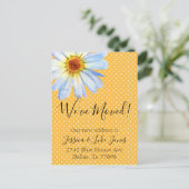 Carte Postale Faire-part Nous avons déménagé Nouvelle adresse  En mouvement (Debout devant)