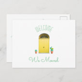 Carte Postale Faire-part Nous avons déménagé Nouvelle Adresse Sud-Ouest Por (Devant / Derrière)