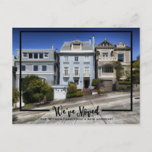 Carte Postale Faire-part Nous avons déménagé Nouvelle maison Photo Nous a