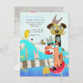 Carte Postale Faire-part Nous avons déplacé Spain Postcards (Devant / Derrière)