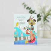 Carte Postale Faire-part Nous avons déplacé Spain Postcards (Debout devant)