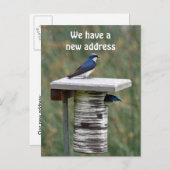 Carte Postale Faire-part Nous avons une nouvelle adresse (Devant / Derrière)