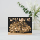 Carte Postale Faire-part Nous bougeons (Debout devant)