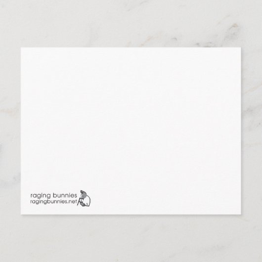 CARTE POSTALE FAIRE-PART NOUS DÉPLAÇONS (Dos)