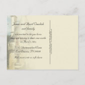 Carte Postale Faire-part Nous sommes dans un nouveau château personnalisé n (Dos)