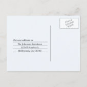 Carte Postale Faire-part Nous sommes en mouvement ! (Dos)