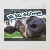 Carte Postale Faire-part Nous sommes en mouvement (Devant)