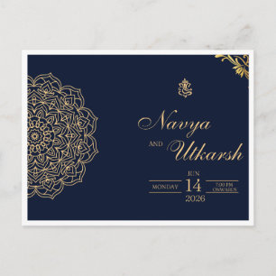 Carte Postale Faire-part Nous sommes ravis de