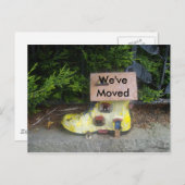 Carte Postale Faire-part NousAvonsDéménagé (Devant / Derrière)