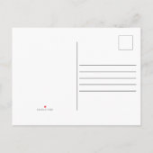 Carte Postale Faire-part Nouveau bébé garçon présentant une photo moderne é (Dos)