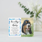 Carte Postale Faire-part Nouveau chiot - Nouvel animal de compagnie - Garço (Debout devant)