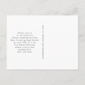 Carte Postale Faire-part Nouveau Début 2023 Photo Graduation Party (Dos)