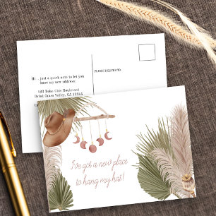 Carte Postale Faire-part Nouveau Lieu Bohème Occidental pour Accrocher son 