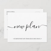 Carte Postale Faire-part Nouveau Plan Distanciation Sociale Sauvegarder la (Devant / Derrière)