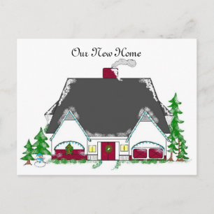 Carte Postale Faire-part Nouvelle adresse