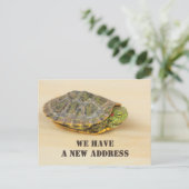 Carte Postale Faire-part Nouvelle adresse (Debout devant)