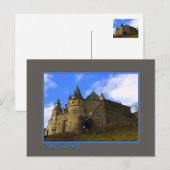 Carte Postale Faire-part Nouvelle adresse (Devant / Derrière)