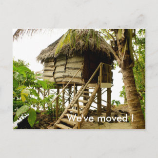 Carte Postale Faire-part Nouvelle adresse