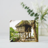 Carte Postale Faire-part Nouvelle adresse (Debout devant)