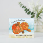 Carte Postale Faire-part Nouvelle adresse de vacances en Floride (Debout devant)