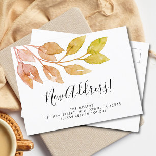 Carte Postale Faire-part Nouvelle Adresse Déménagement