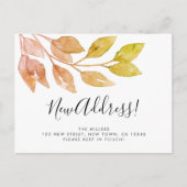 Carte Postale Faire-part Nouvelle Adresse Déménagement (Devant)