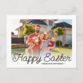 Carte Postale Faire-part Nouvelle adresse Joyeux Pâques 2 Accueil Photos Dé (Devant)