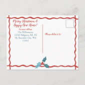 Carte Postale Faire-part Nouvelle Adresse Maison Vacances Nous Avons Déplac (Dos)