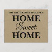 Carte Postale Faire-part Nouvelle annonce de déménagement pour la nouvelle  (Devant)