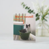 Carte Postale Faire-part Nouvelle Maison (Debout devant)