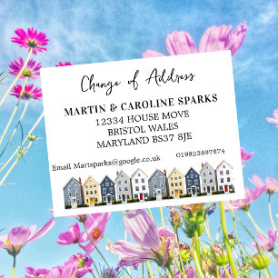 Carte Postale Faire-part Nouvelle maison Changement d'adresse nouvelle mais