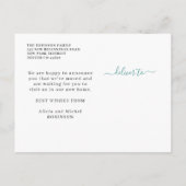 Carte Postale Faire-part Nouvelle maison Joyeux vacances déménagement (Dos)