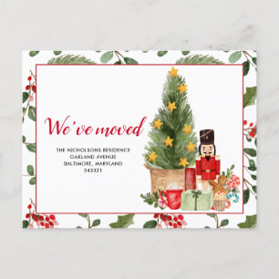 Carte Postale Faire-part Nouvelle Maison Nous avons déménagé Nutcracker F