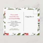 Carte Postale Faire-part Nouvelle Maison | Nous avons déménagé Nutcracker F (Dos)