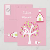 Carte Postale Faire-part Nouvelle notification d'adresse Déplacer la maison (Devant / Derrière)