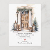 Carte Postale Faire-part Nouvelle porte avant à domicile (Devant)