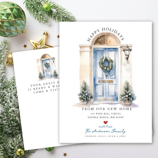 Carte Postale Faire-part Nouvelle porte avant à domicile