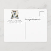 Carte Postale Faire-part Nouvelle porte avant à domicile (Dos)